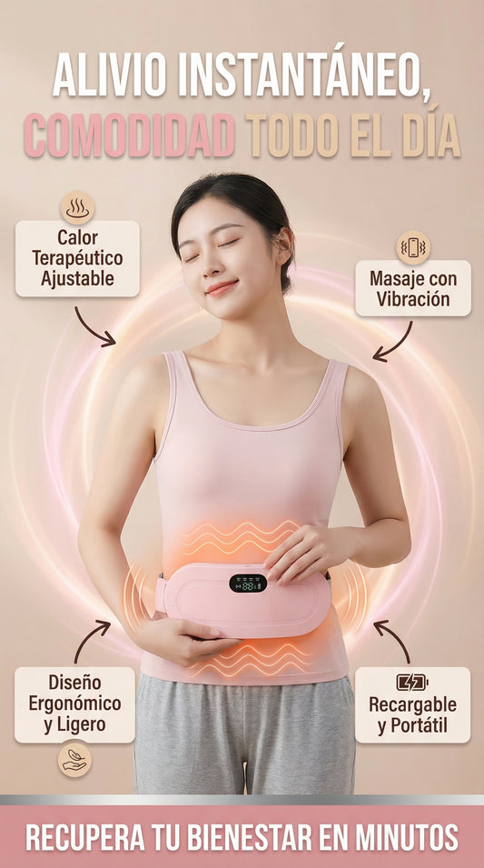 CINTURÓN TÉRMICO PARA CÓLICOS ❤️