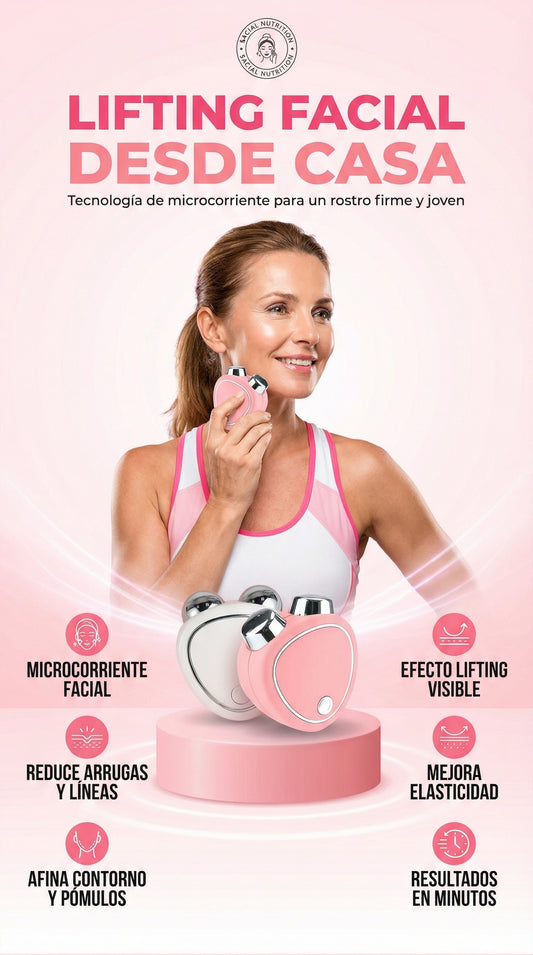 MASAJEADOR DE MICROCORRIENTE - LIFT FACE PRO™ 💎